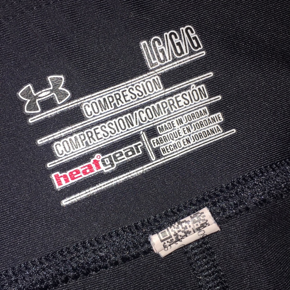 Champion Compression Black Cropped Legging | Size L - Picture 3 of 4